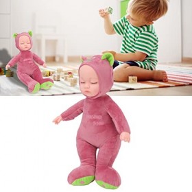 Changor Poupée Mignonne, poupée en Vinyle alimentée par Batterie en Peluche pour Les Enfants de la Maternelle