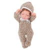 Poupée Reborn, bébé poupée jouet vêtements détachables et corps mignon poseable doux 30 cm vinyle pour 4 à 6 ans pour jeu de 