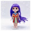 16 cm vêtements de poupée bjd vêtements de bébé coiffure coiffure de princesse costume lolita jupe avec de la jupe glacée et 