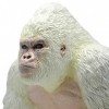 RECUR Gorille Albinos King Kong Toys - Grand réaliste Marche Gorille Singe Animal Sauvage Figurine Gorille Blanc Singe Figure