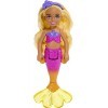 Barbie Mermaid Chelsea - HLC16 - Poupée articulée 15cm - Sirène avec Cheveux Blond