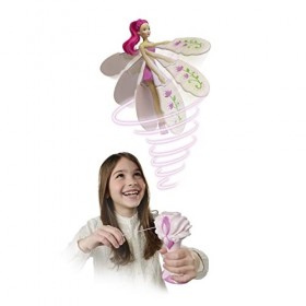Bizak Sky Dancers Fuchsia Fantasy est Une poupée Fantastique de 18 cm de Haut Qui déploie Ses Ailes et Vole pour de Vrai, pos