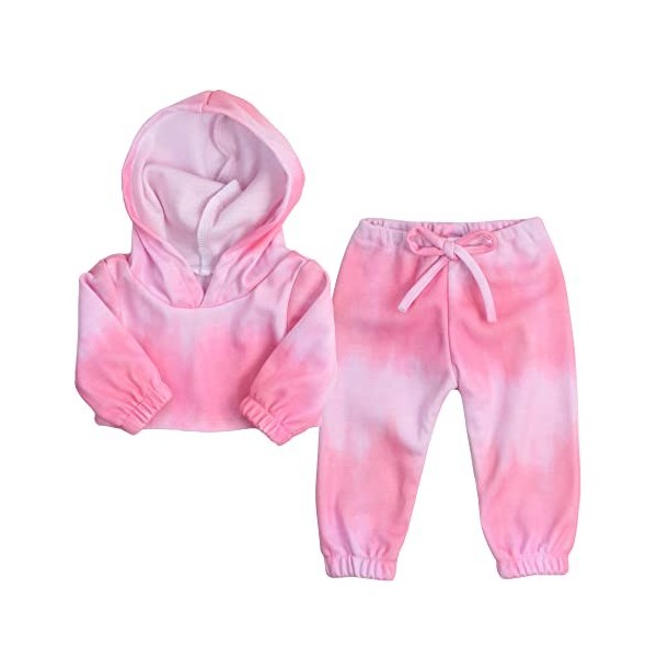 Sophias - 18" Poupee - Pink Tie Dye Sweat à Capuche et Pantalon de survêtement - Pink