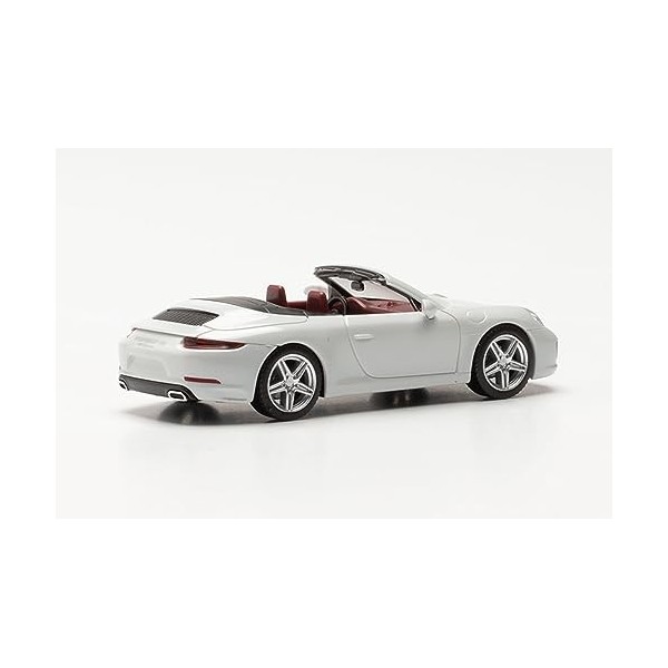 herpa Maquette Voiture Porsche 911 Carrera 2 Cabrio, echelle 1/87, Model Allemand, pièce de Collection, Figurine Plastique, 0
