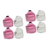 Alasum 8 Pièces Sac Décole De Simulation Portefeuille De Cas Didentité Sacs à Mini Livres Sacs Daccessoires De Poupée Sac 