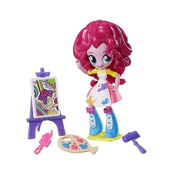 My Little Pony – Equestria Girls – Pinkie Pie Cours de Dessin – Figurine 11 cm + Accessories