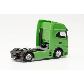 Herpa Maquette Camion Iveco S-Way Tracteur Solo, échelle 1/87, Model Allemand, pièce de Collection, Figurine Plastique Miniat