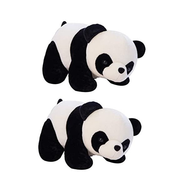 Toyvian 2 Pièces Peluche Cotillons Chinois Jouet Figurine Panda Poupée De Graduation 2022 Décorations pour Les Salas De CASA 