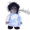 Liummrcy Poupées Laides, Halloween Scary Doll 13.39x7.48 Pouces de poupées effrayantes activées à Voix, Propul Halloween Hall