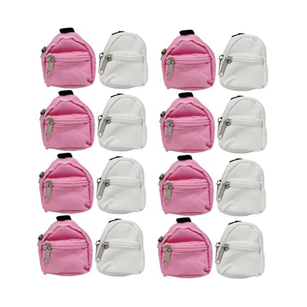ibasenice DIY 8 Pièces Sac DÉcole De Simulation Portefeuille Fille Sac À Main Sac À Main pour Les Filles Sac À Main À Fermet