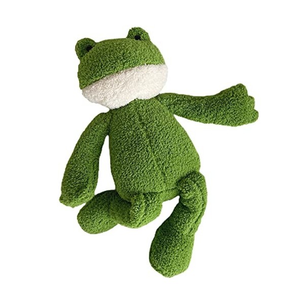 ibasenice Poupée Grenouilles Peluches Peluche Grenouille Oreiller Câlin en Peluche Grenouille en Peluche Porte-clés Grenouill