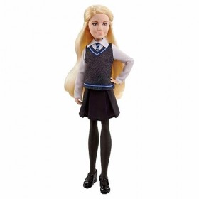 Harry Potter Coffret Luna Lovegood et Patronus poupée avec habillage et accessoire, figurine animale, à collectionner, Jouet 
