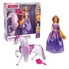 FAIRYTALE PRINCESS, Poupée 30 cm, avec Tenue de Princesse, Cheval et Accessoires, Modèle Raiponce, Jouets pour Enfants à part