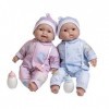 JC Toys Lots to Cuddle Babies, 13-Inch Baby Soft Doll Soft Body Twins, Designed by Berenguer by JC Toys Group, Inc.