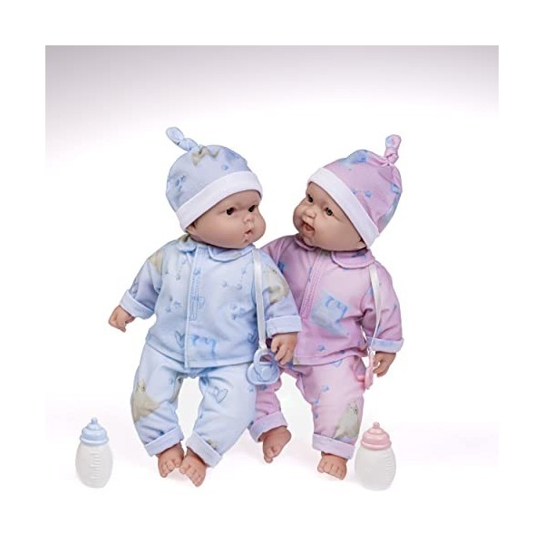 JC Toys Lots to Cuddle Babies, 13-Inch Baby Soft Doll Soft Body Twins, Designed by Berenguer by JC Toys Group, Inc.