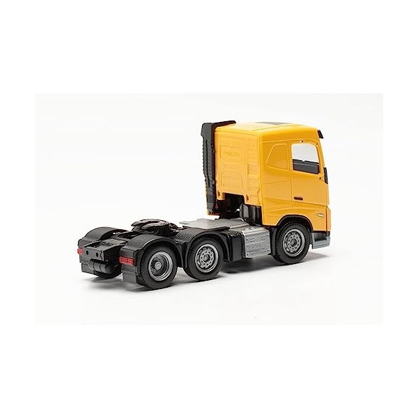 Herpa- Volvo Maquette Camion FH 2020 6x2 Tracteur, échelle 1/87, Model Allemand, pièce de Collection, Figurine Plastique Mini