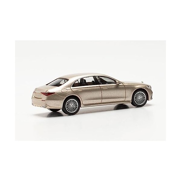 Herpa- Mercedes-Benz Maquette Voiture Classe S, echelle 1/87, Model Allemand, pièce de Collection, Figurine Plastique Miniatu