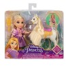 Disney Princess Coffret Poupée Belle et Philibert 15 cm avec Une Brosse à Cheveux en Accessoire