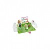 Barbie Dreamhouse Adventures Famille coffret Chelsea championne de foot, mini-poupée blonde, cages, ballon et accessoires, jo