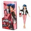 Bandai Poupée Marinette Miraculous Ladybug et Chat Noir Toys | Poupée Marinette articulée de 26 cm avec Accessoires et Miracu