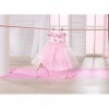 Baby born Deluxe Robe de Princesse 834169 - Accessoires pour les poupées qui mesurent jusqu’à 43cm - Avec 1 robe rose, 1 band