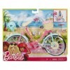 Coffret Bicyclette pour Barbie - vélo avec Accessoires - pour poupée Mannequin - Set Loisir et Carte Offerte