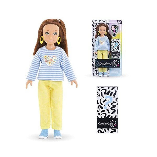 Coffret Zoé Shopping COROLLE GIRLS - poupée mannequin - 6 accessoires - 28 cm - des 4 ans