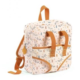 DJECO Sacs à Dos en Peluche, 37783, Multicolore