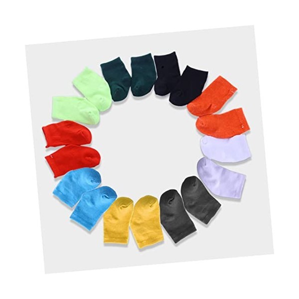 Toyvian 24 Paires De Chaussettes De Poupée Accessoires De Jeu Mini Poupées Accessoires Nouveau-Né Ma Vie Chaussures De Poupée