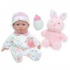 JC TOYS-La Baby Poupée Rose 13214 