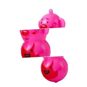 Totority 3 Pièces Cochon Tumbler Poupées Miniatures en Plastique Bébé Poupée Bébé Poupée Para Mujer Cochon Tumbler Poupée Tum