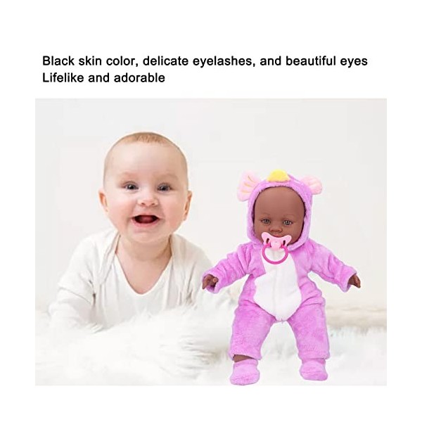 Poupées réalistes pour Nouveau-nés, vêtements Mignons en Vinyle Souple, poupée bébé Reborn Lavable pour à la Maison