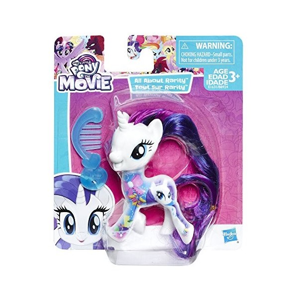 My Little Pony – Tout Sur Rarity – Figurine 7,5 cm