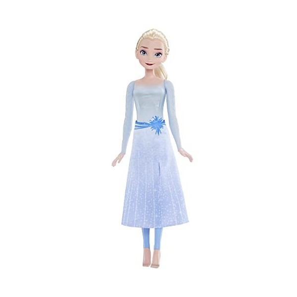 Disney La Reine des Neiges 2 - Poupee Princesse Disney Elsa Lumière aquatique - 27 cm