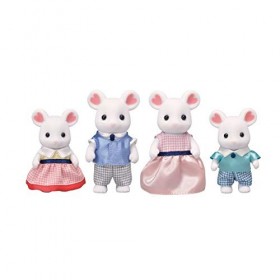 Sylvanian Families - 5308 - Figurine La famille souris marshmallow Multicolore