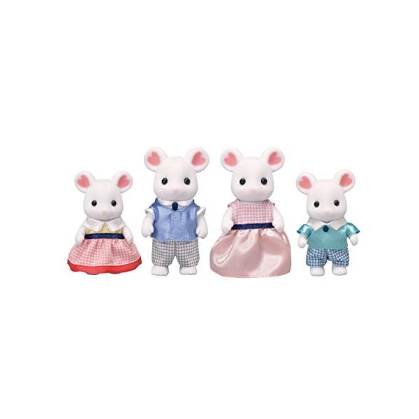 Sylvanian Families - 5308 - Figurine La famille souris marshmallow Multicolore