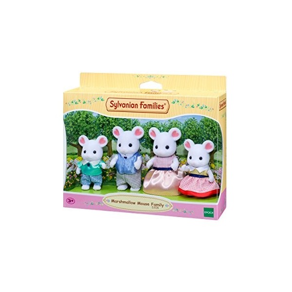 Sylvanian Families - 5308 - Figurine La famille souris marshmallow Multicolore