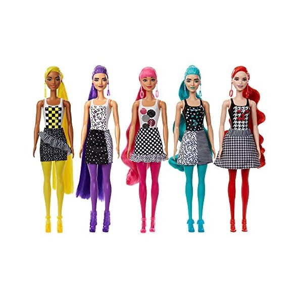 Barbie Colour Reveal Barbie Monochrome CDU Asst