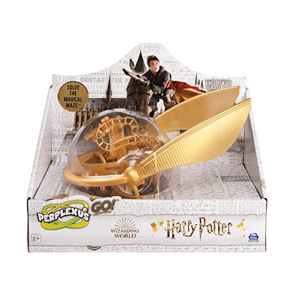 PERPLEXUS - HARRY POTTER VERSION VIF DOR - Parcours Labyrinthe 3D - Jeu de Casse-Tête dAction et de Réflexe Perplexus Harry