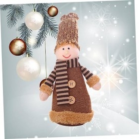 Toyvian 3 Pièces Décor De Noël Décoration De Bureau Décoration De Fête De Noël Ornement De Noël Décorations De Bureau Mâle