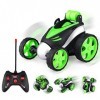 Baztoy Voiture Télécommandée, Jouets Enfants 3 4 5 6 7 8 9 10 Ans Voiture Radiocommandee Rotation à 360 ° Mini RC Stunt Car V