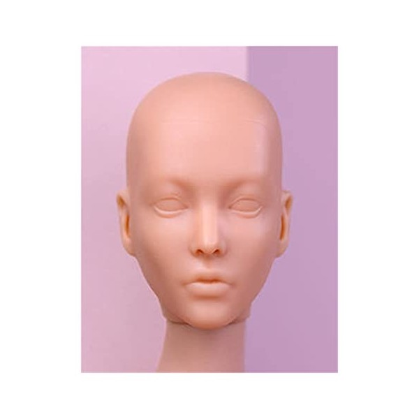 GUISHANLI Qualité FR it Têtes Chauves poupées de qualité têtes de poupée DIY Peinture Doll Head Parts Collection Doll Toy Whi