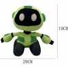 SEAVEY Jouet en Peluche Robot Vert, Poupée en Peluche De 12 Pouces pour lanniversaire du Cadeau du Fan De Jeu