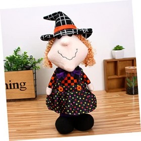 ibasenice Jouets en Peluche pour Enfants Playset Poupée en Peluche Animaux en Peluche en Peluche pour Halloween Poupées en Pe