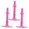 Abaodam 6 Pcs Poupée Stand Manteau Cintre Stand en Plastique Stand en Plastique Bébé Poupée Jouet Poupée Poupée Cadre Poupée 