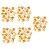 SAFIGLE 100 Pcs Simulé Manger du Pain Mini Maison De Poupée Pain Fabrication De Bijoux Ornement Maison De Poupée Miniature Pa