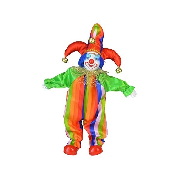 Poupée En Porcelaine Triangel Halloween Décoration Cadeau Poupées de Clown à Collectionner pour La Décoration, Modèle C