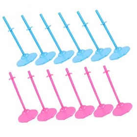 ibasenice 36 Pcs Poupée Stand Support De Bureau Mini Accessoires Affichage Supports De Moniteur Support De Figurine daction 