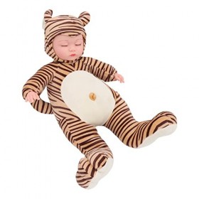 Mothinessto Baby Doll, Jouet de poupée en Vinyle Confortable à Toucher pour la Maison