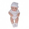 28cm Reborn Baby Doll, Silicone Adorable Lifelike Mobile Lavable Newborn Girl Dolls Rebirth Doll Gift